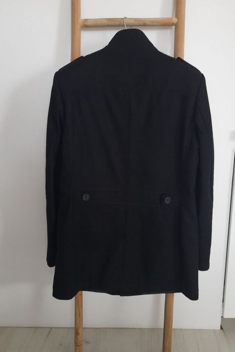 Płaszcz wełniany męski Lansier