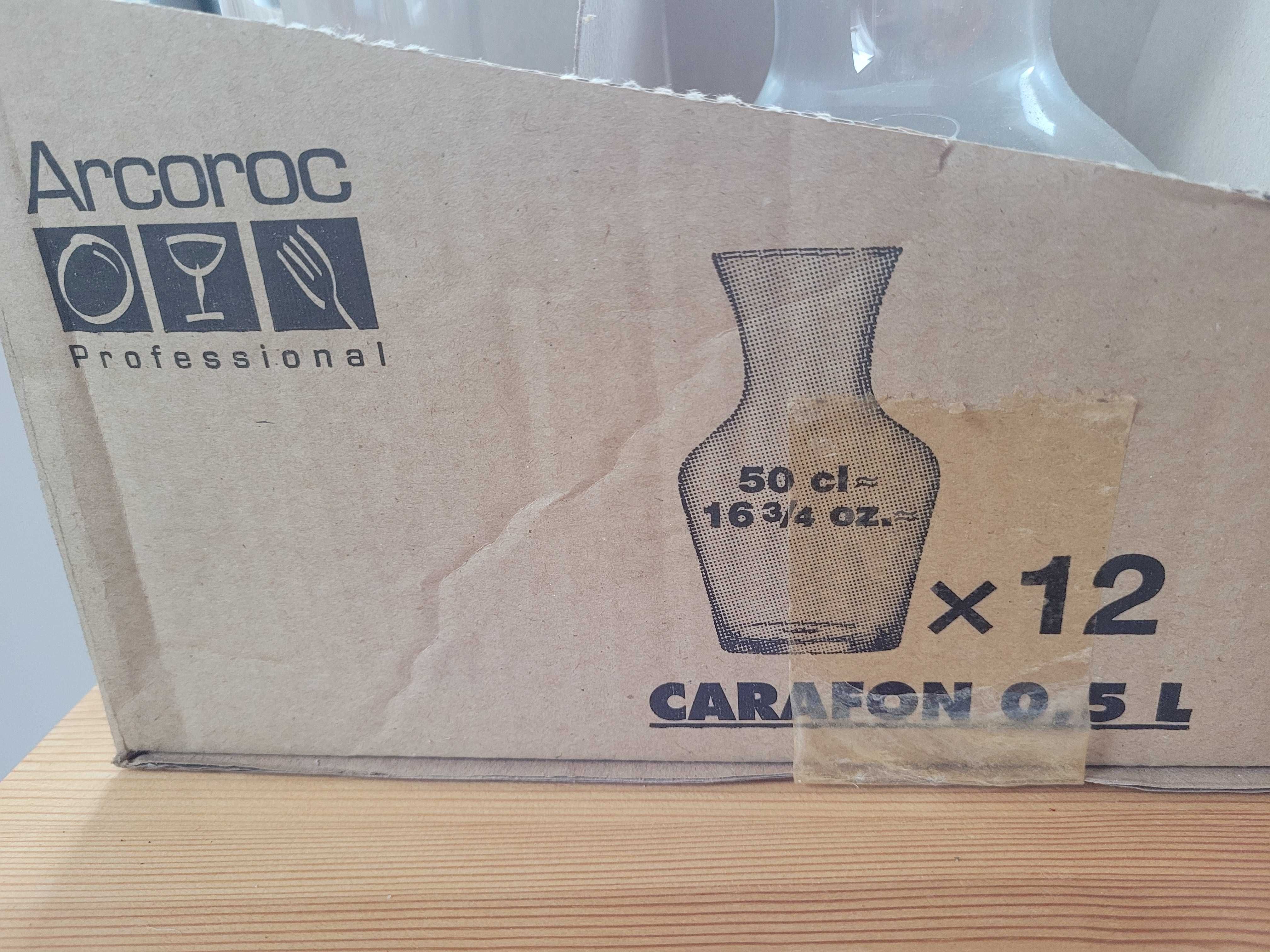 Decanter/karafka Arcoroc 0,5 l komplet 12 szt