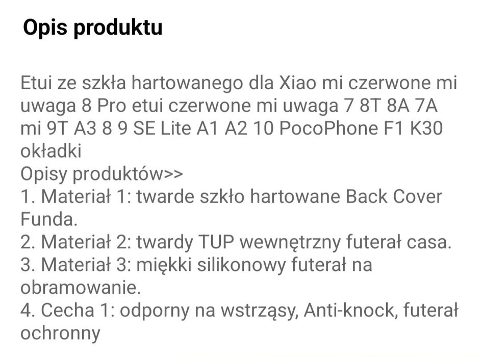 Etui xiaomi redmi note 9