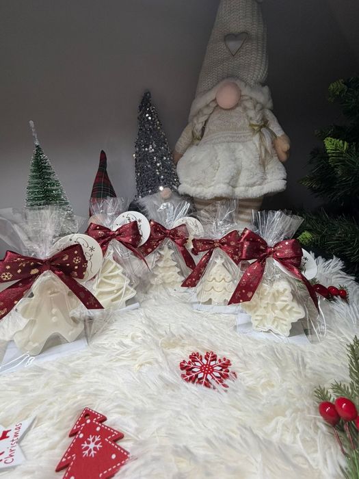 Świateczne świeczki sojowe