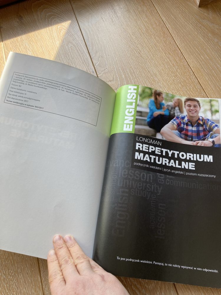 Repetytorium maturalne. Język angielski. Poziom rozszerzony.