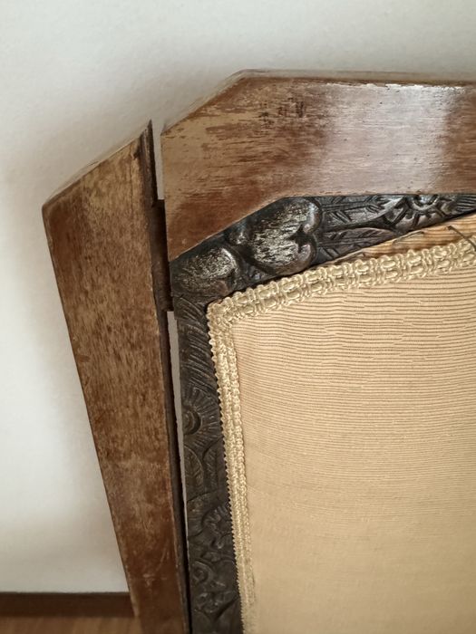 Cadeiras de jantar forradas