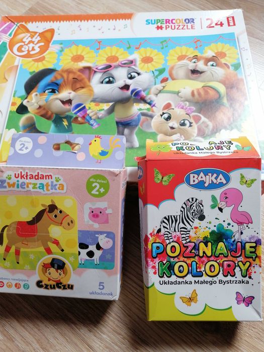 Puzzle dla dziewczynki 2+