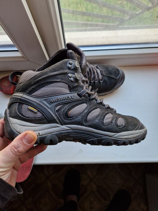 Ботінкі Merrell Gore Tex Vibram гарні шкіра