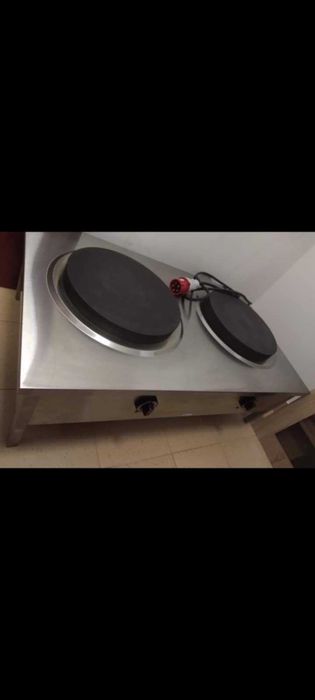 Taboret elektryczny dwupalnikowy