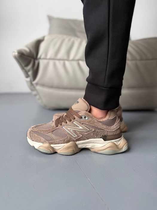 Кросівки чоловічі New Balance 9060 Brown Термо Кроссовки мужские