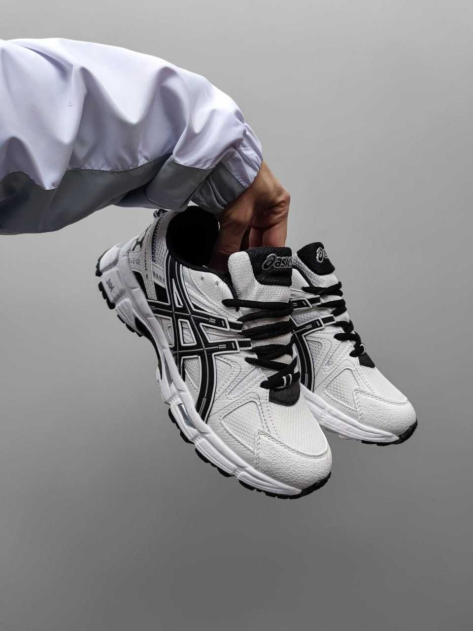 РОЗПРОДАЖ! Asics Gel Kahana 8 White/Black 37 38 39 40 41 42 43 44 45