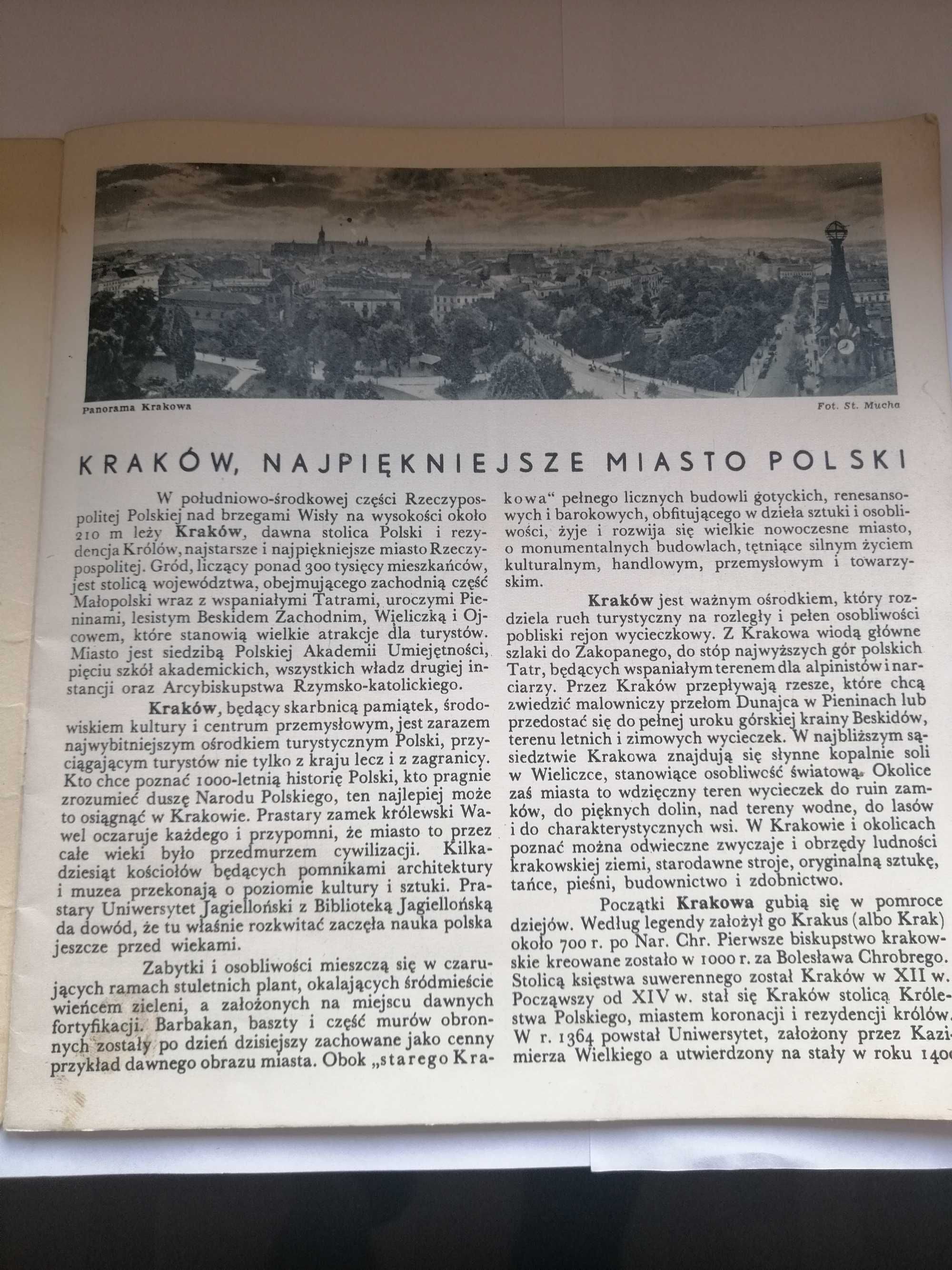 Kraków, Najpiękniejsze Miasto Polski wyd. 1949
