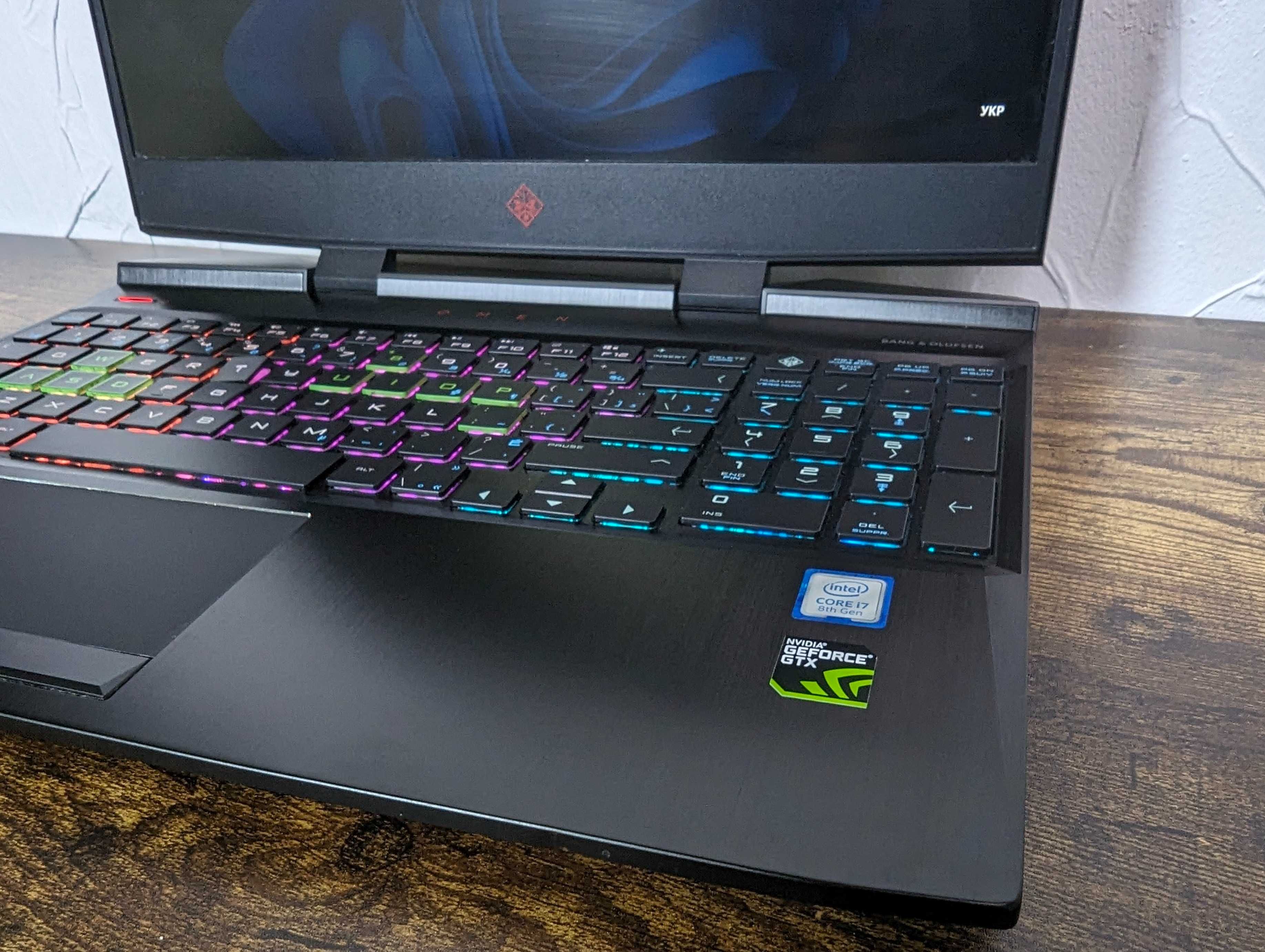 TОП! Ігровий HP OMEN 15 | i7-8750Н | GTX 1050Ti | 16 GB