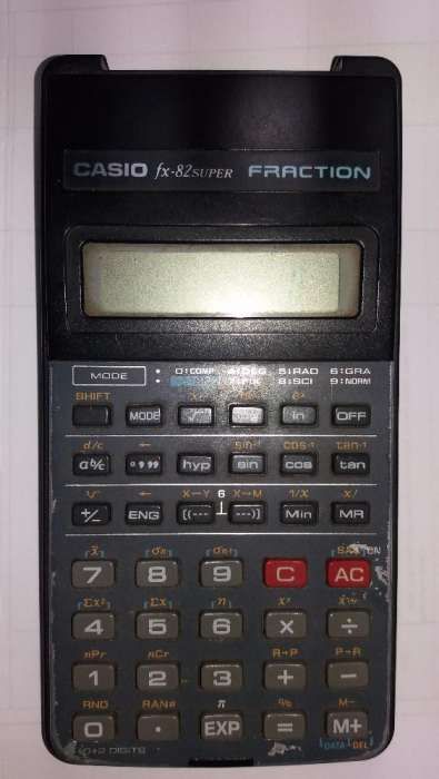 Calculadora Casio FX-82super Fraction