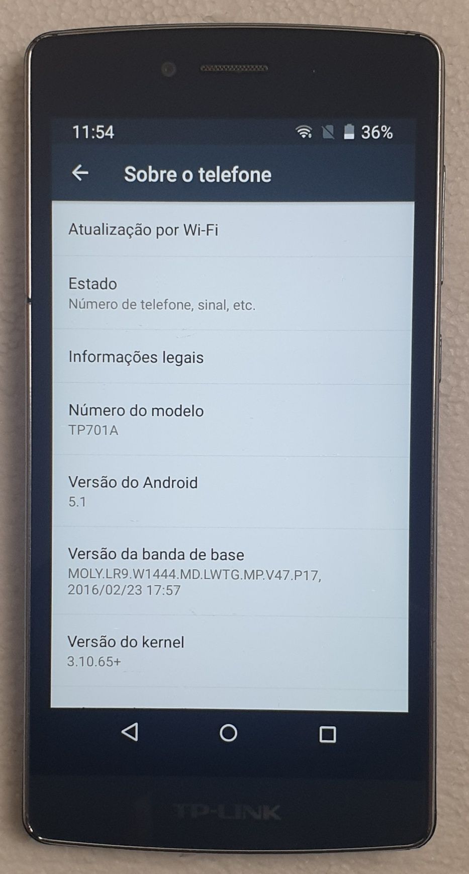 Telemóvel Smartfone android neffos c5 max