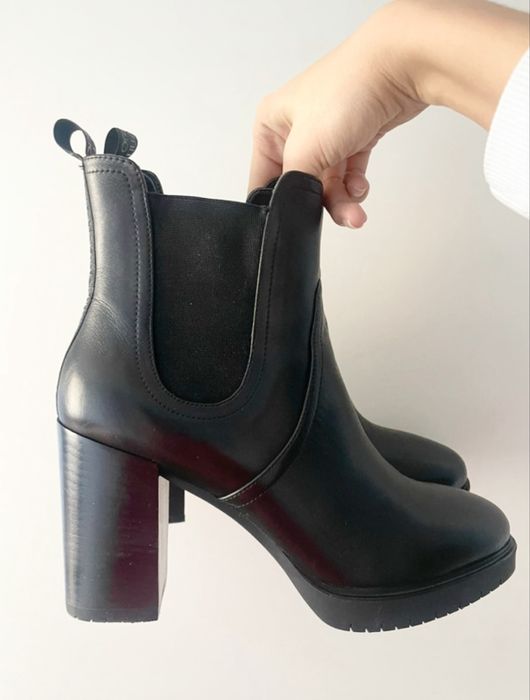 Skórzane botki Liu Jo