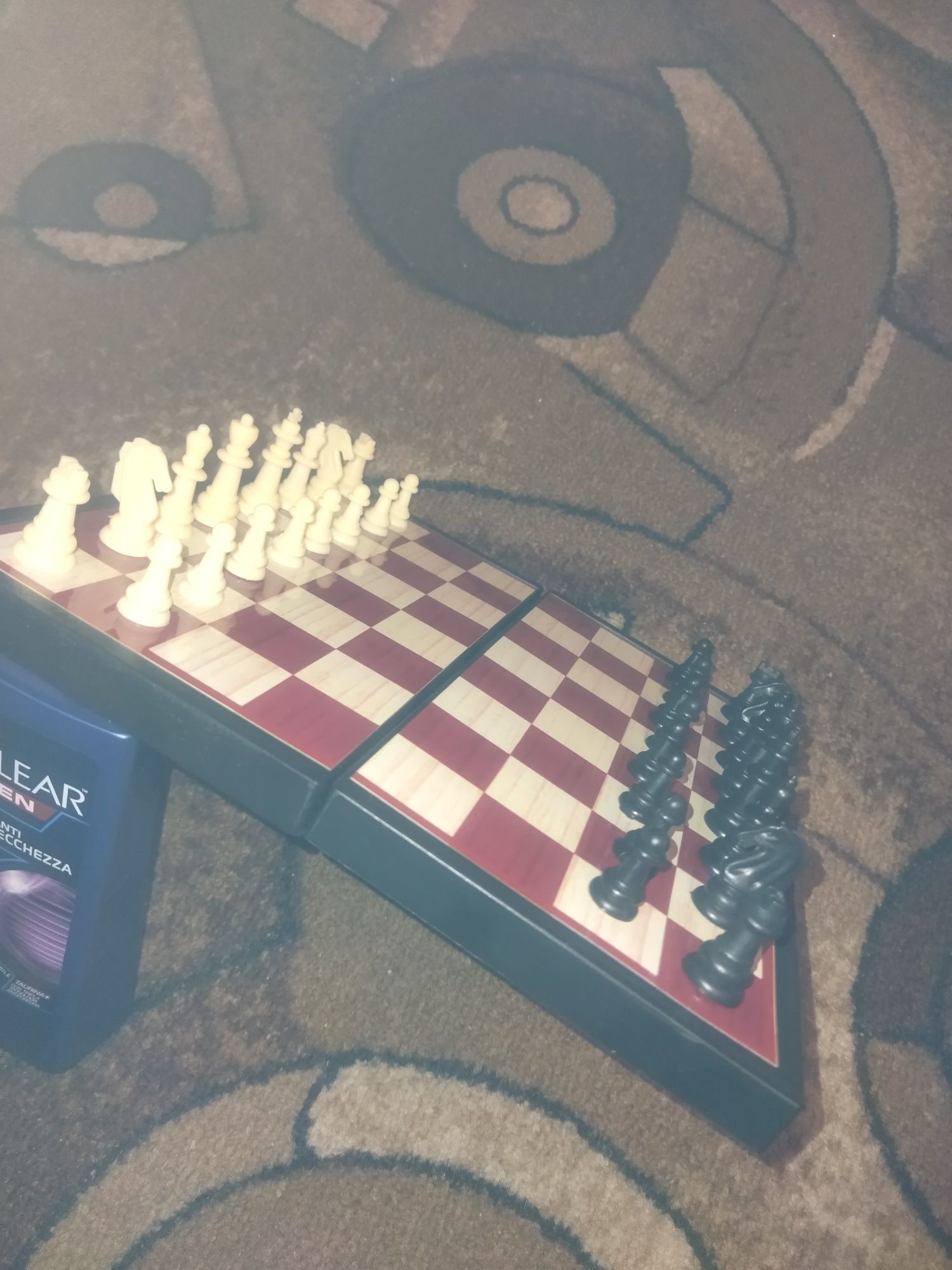 Набор 4х игр магнитный ( дорожный ) Шахматы шашки домино нарды