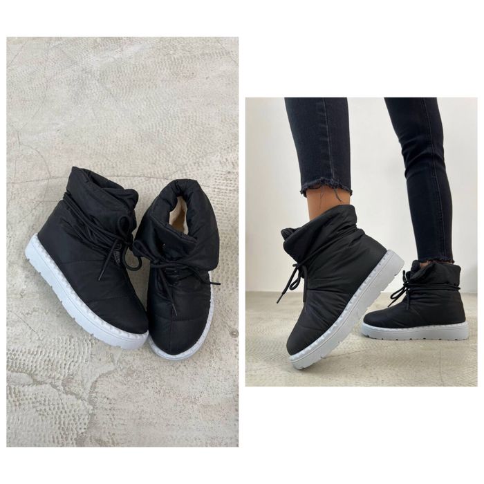 Зимові жіночі дутики 36,37,38 (женские ботинки зимние, сапоги)