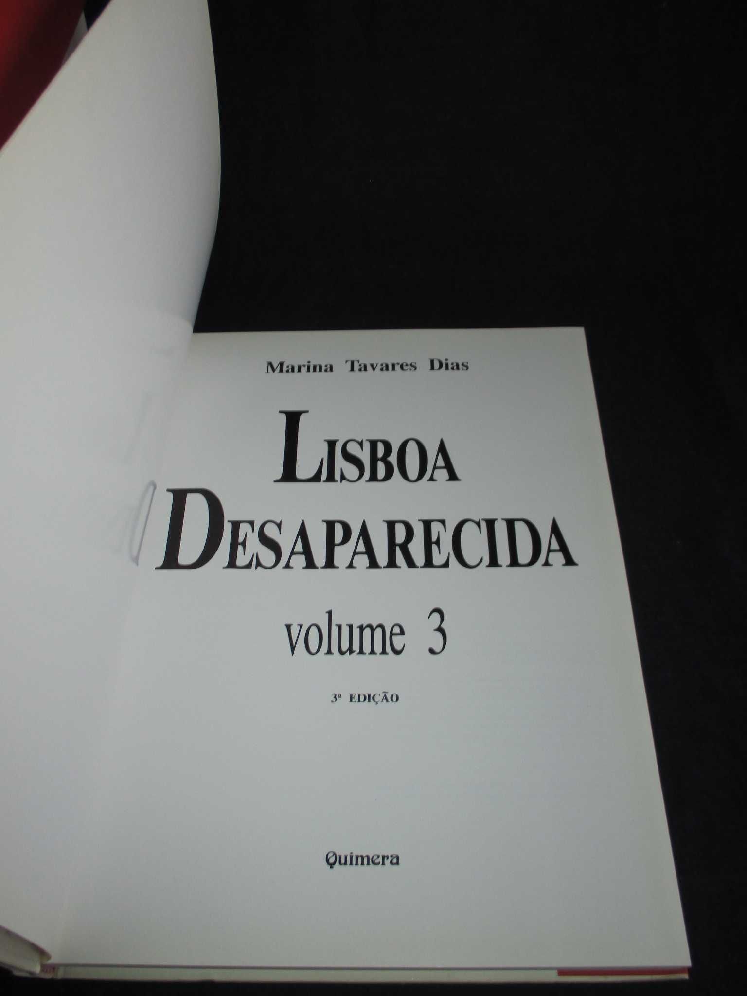 Livro Lisboa Desaparecida 3 Marina Tavares Dias