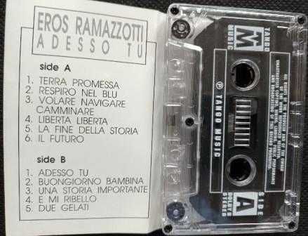 Eros Ramazzotti - 6 kaset audio