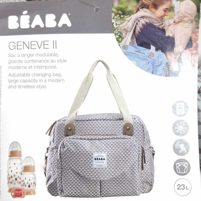 NOWA Torba dla mamy organizer do wózka Beaba Geneve II + dodatki