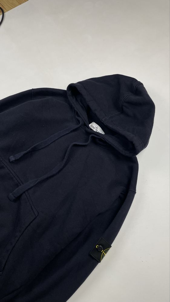 Худи Stone island темно синий М