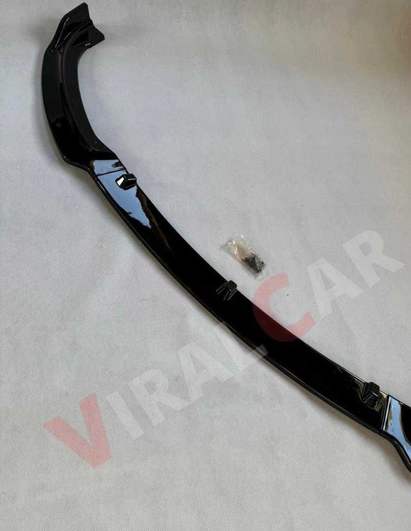 Dokładka Zderzaka Splitter BMW F30 F31 CZARNY POŁYSK / CARBON