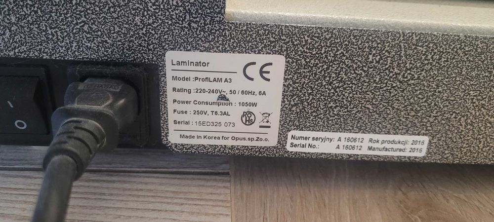 Laminator Opus profiLAM A3