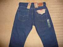 NOWE spodnie dżinsy LEVIS 505 W34/L32=44,5/112cm PREMIUM