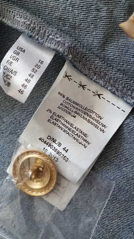 Kurtka jeansowa Gloockler by Ulla Popken r. 46