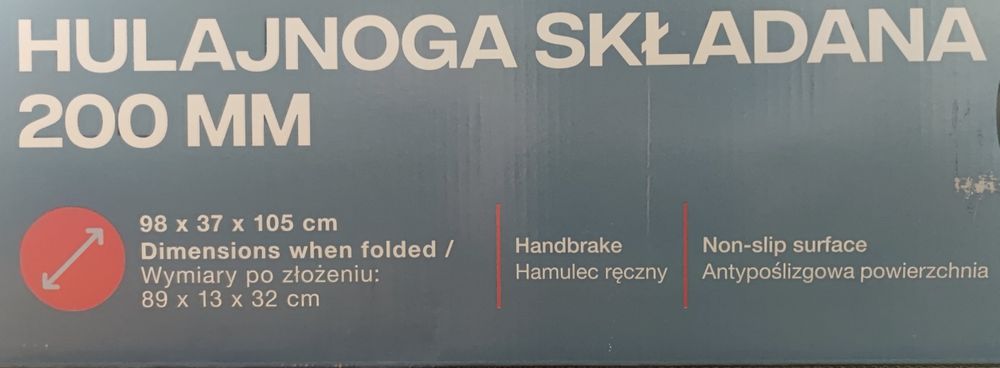 Hulajnoga składana 200 mm Seven For 7, nowa.