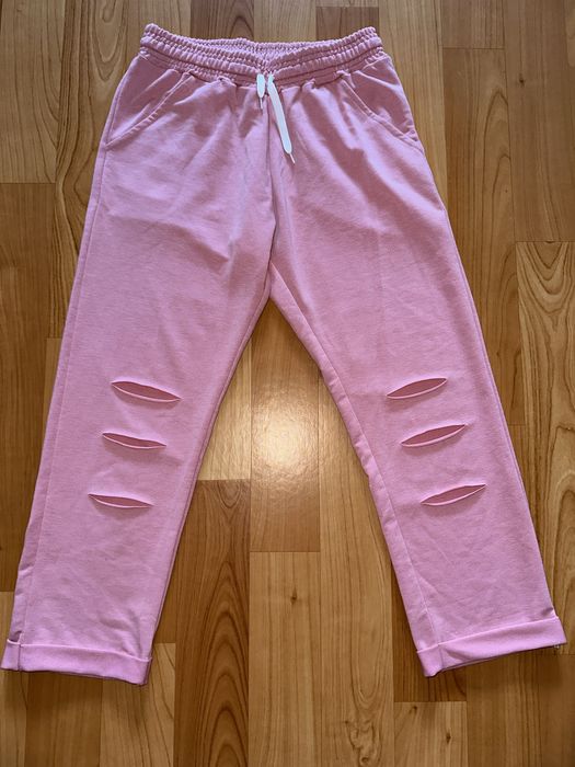 Хлопкові укорочені штани