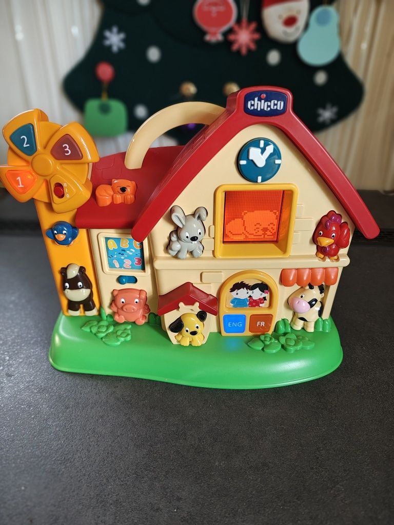 Ферма интерактивная Chicco, музыкальная развивающая игрушка