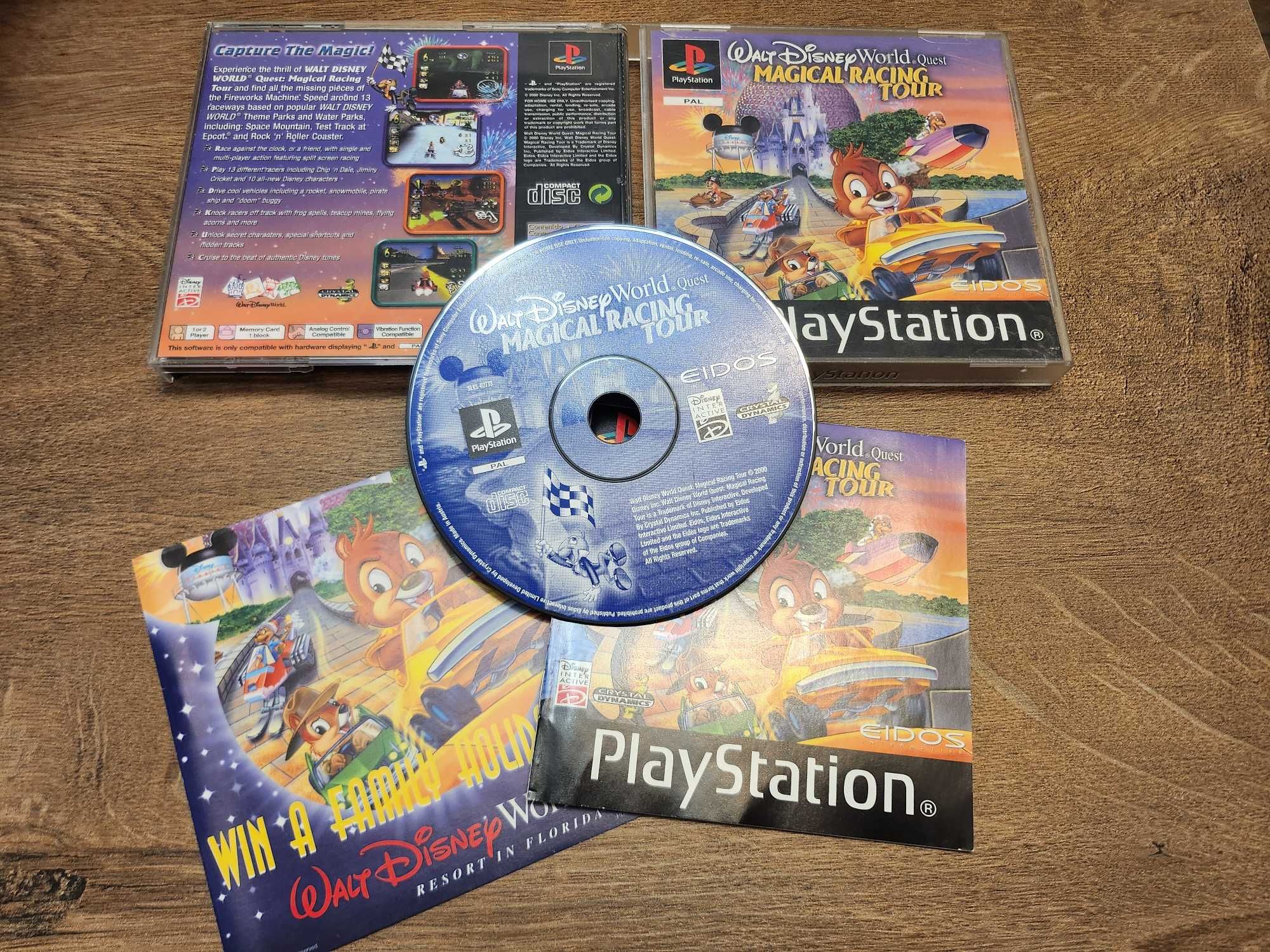 Walt Disney World Quest Magical Racing Tour Premierowa Kompletna