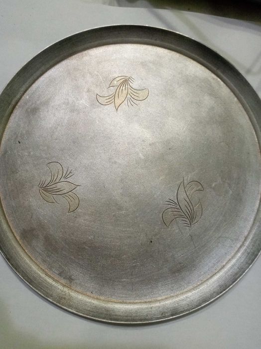 Советский мельхиоровый кофейник чашечки поднос ЮММЕТ