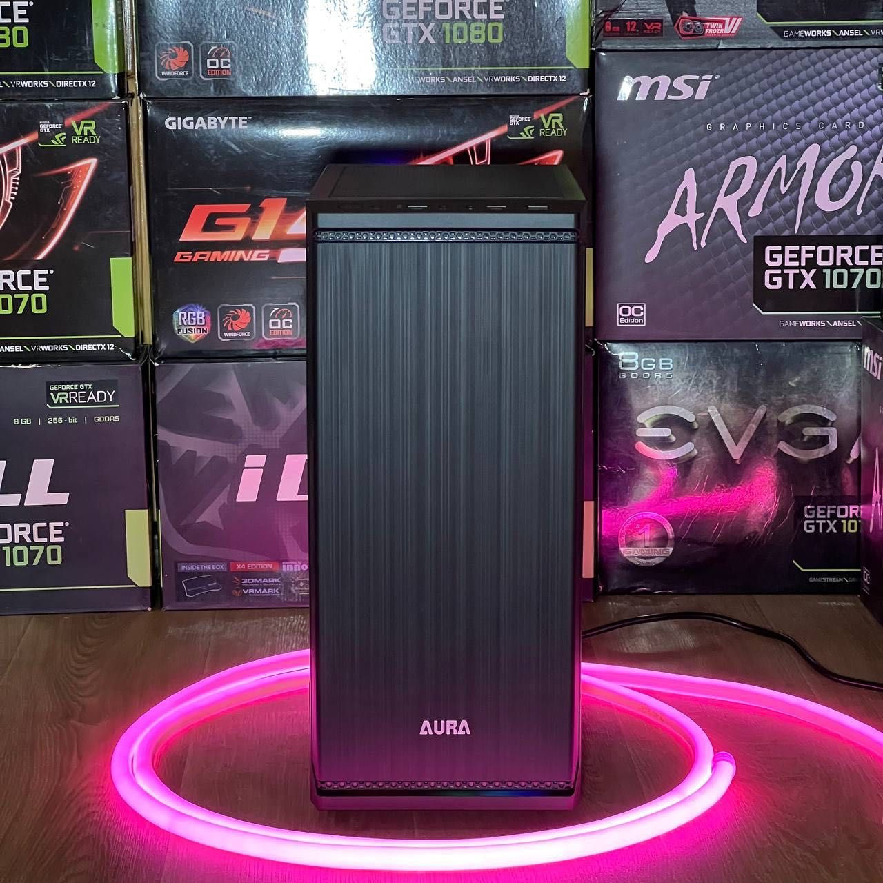 Игровой ПК RX 580 8GB, Intel 12(24) Ядер, 16 ГБ DDR4, SSD