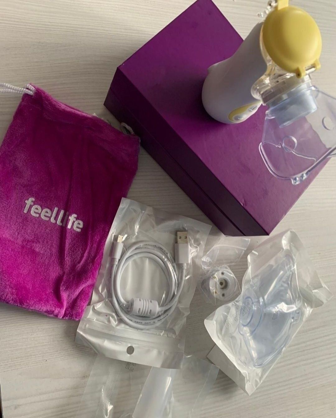 Feellife Przenośny inhalator Nebulizator