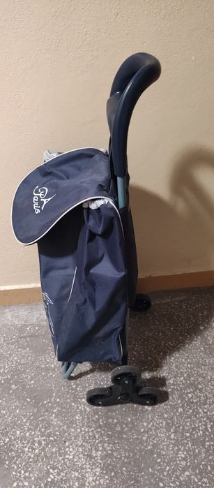 Wózek na zakupy 3 kola składany idealny dla seniora