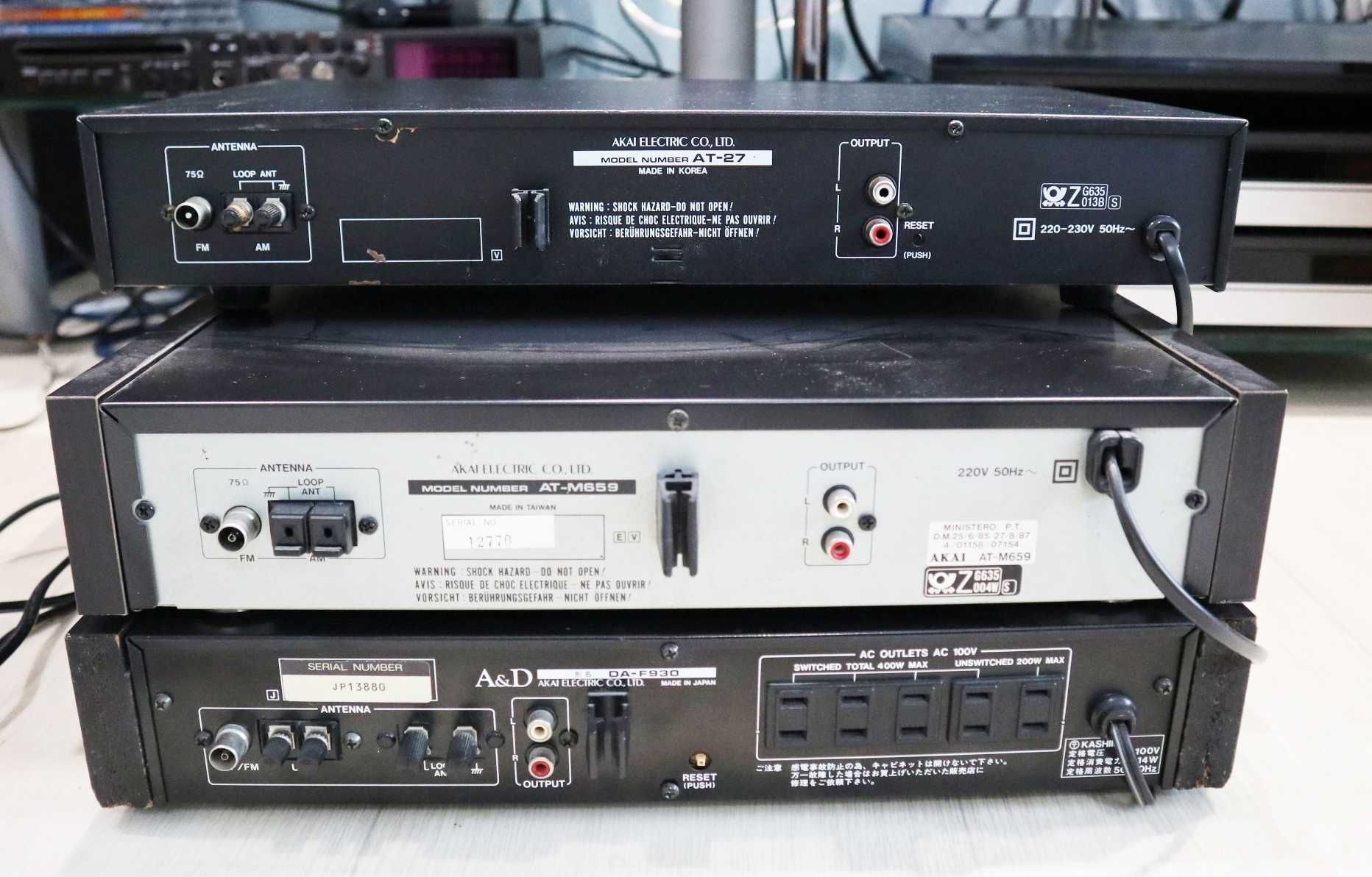 ФМ тюнер AKAI AT-A301 AKAI AT-M659  Akai A&D DA-F930