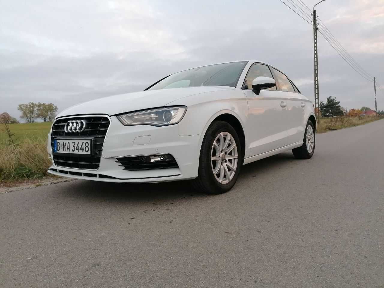 Audi A3 8V 2.0 TDI 150KM Sedan Biała Perła