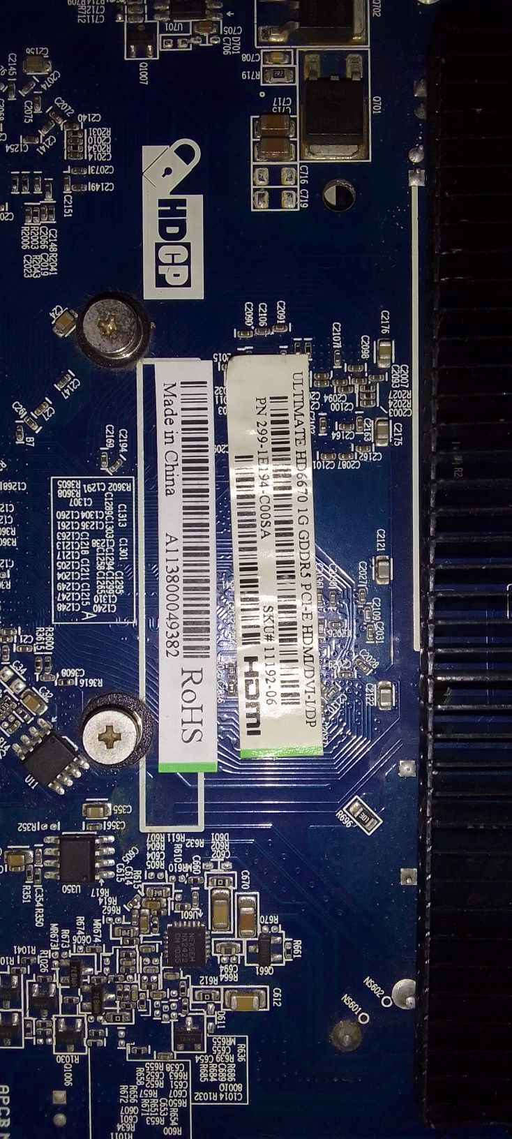 Відеокарта Sapphire Radeon HD 6670 з 1 ГБ GDDR5 silent/бесшумна
