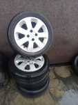 koła, alufelgi astra,corsa, 4x100, opony185/55r15