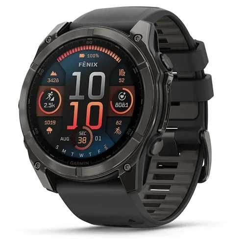 Garmin Fenix 8 51mm AMOLED Sapphire Carbon Gray DLC Titanium w.