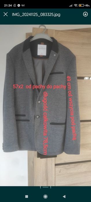 Marynarka męska Reserved XL