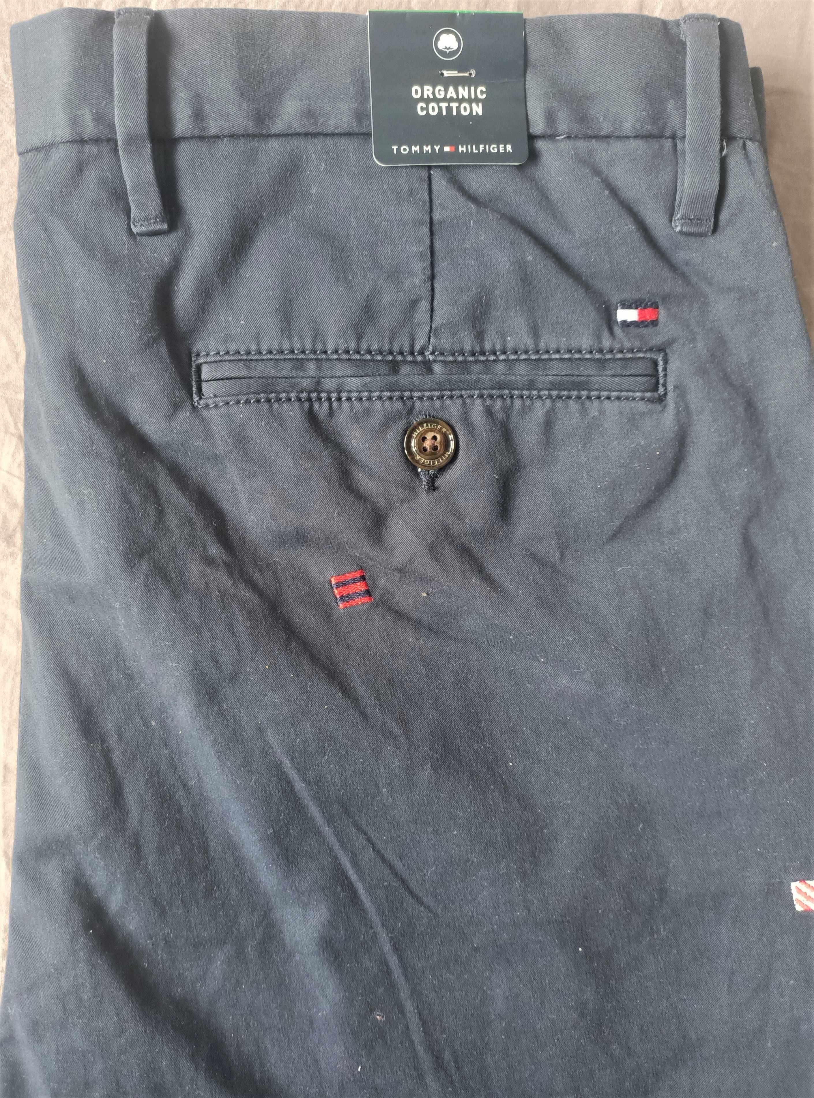 Spodnie TOMMY HILFIGER chinosy Dentonch rozmiar W34 / L32