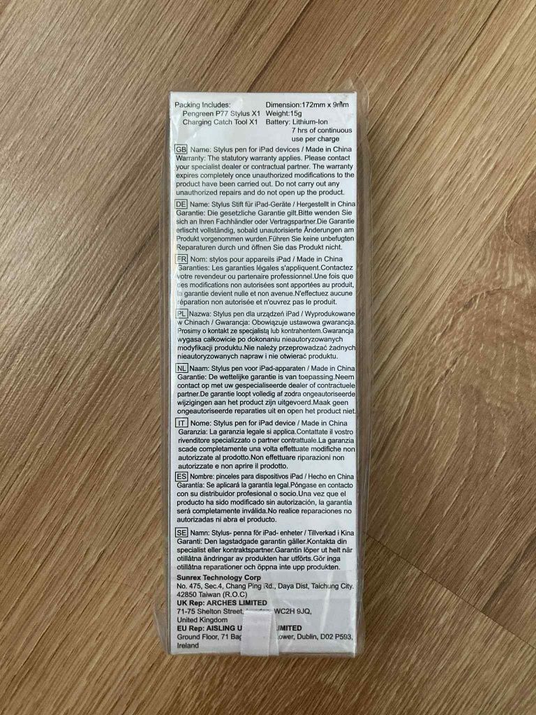 Nowy rysik do iPadów Pengreen P77