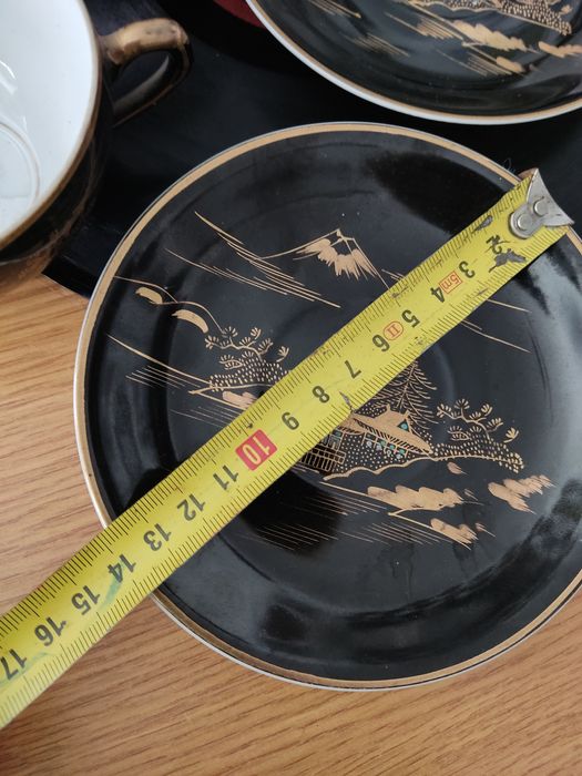 Soko China 2 filiżanki ręcznie malowane