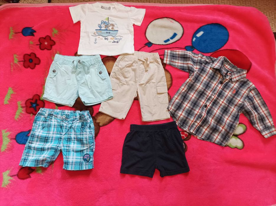 Пакет літніх речей на хлопчика 3-12 місяців