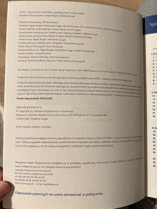 Ślady czasu 2. Historia. Podręcznik. Zakres podst i rozsz. Nowa edycja