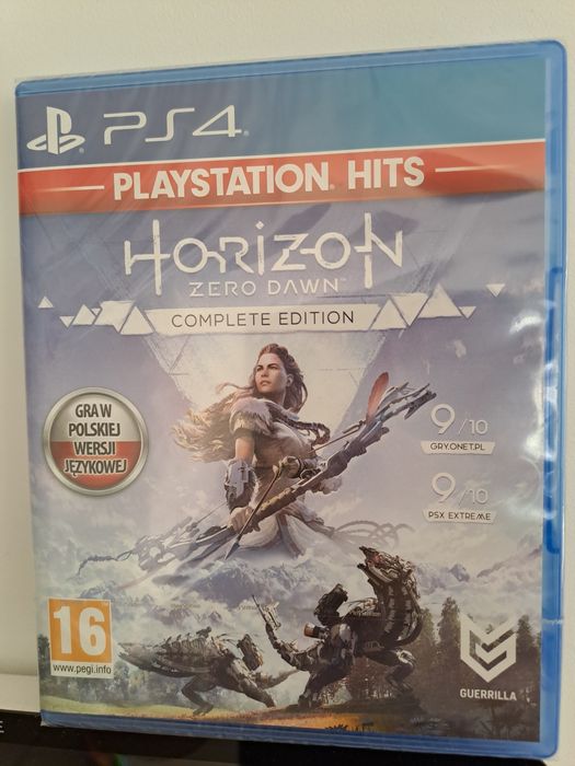 Nowa w folii Gra PS4 PS5 HORIZON Zero Dawn Complete Edition polski dub