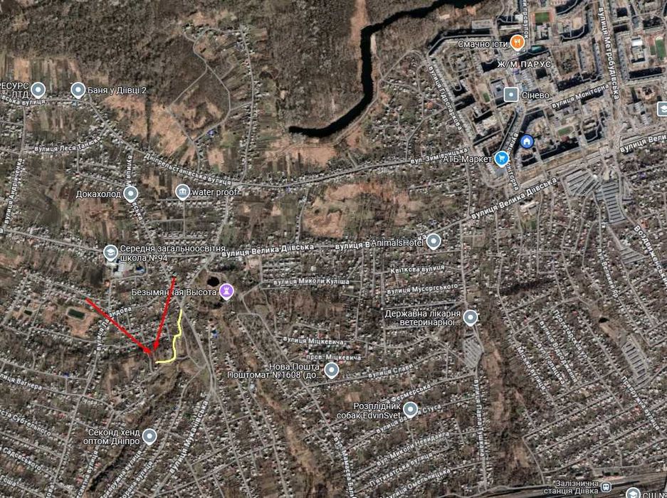 Участок переулок Вагнера (рядом с ул. Мукачевская)