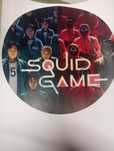 Opłatek ozdoba na tort squid game