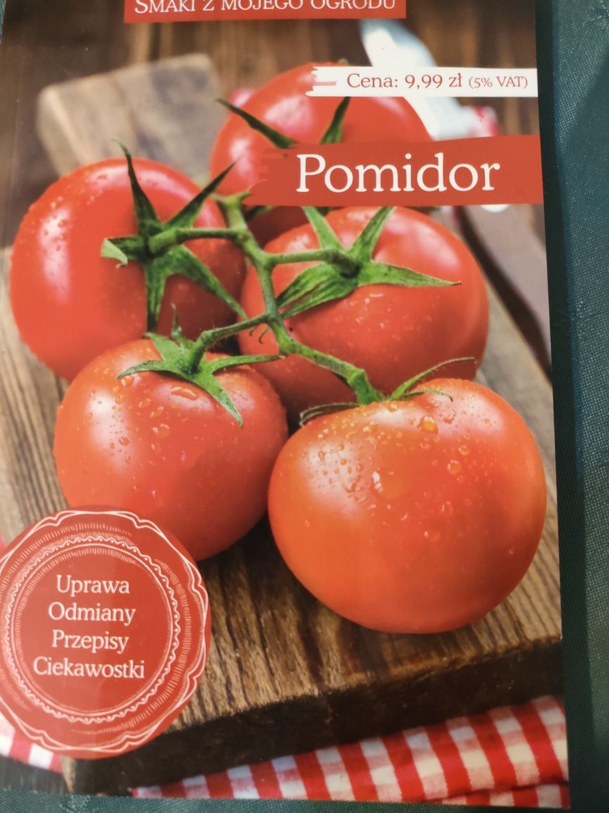 Pomidor sałatki z mojego ogrodu uprawy odmiany przepisy książka