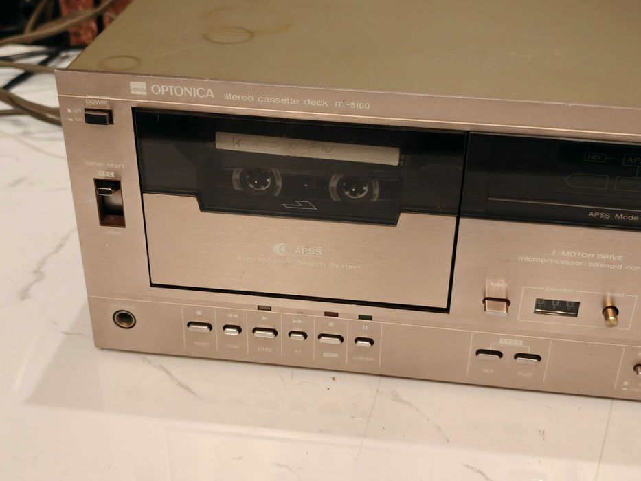 OPTONICA RT-5100 ! Rzadki deck Vintage do naprawy